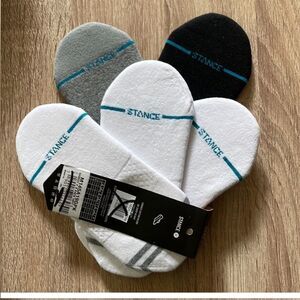 (5) New Stance No Show Socks, L